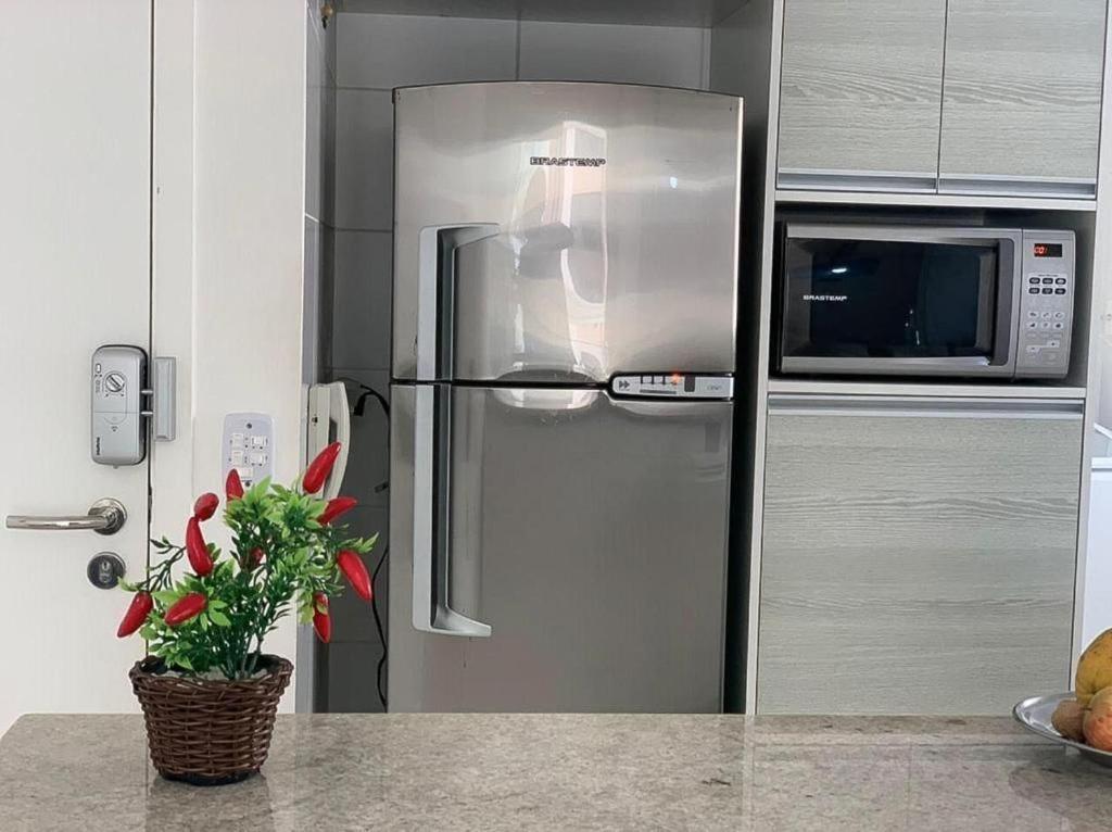 Home 8 I Apto Com Vista Para Mar Bertioga Eksteriør bilde